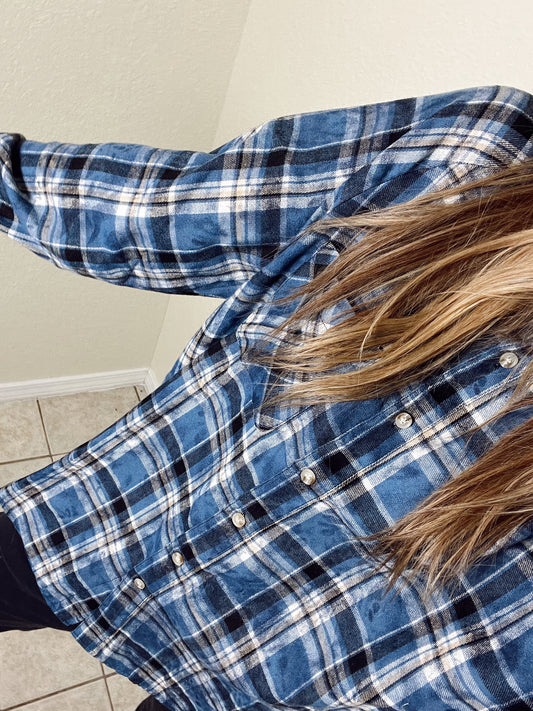 Luke | Plaid Washed Flannel