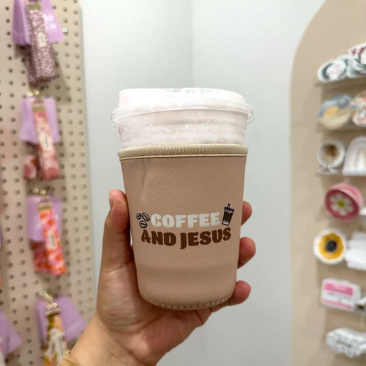 Coffee & Jesus | Koozie